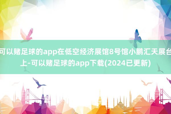 可以赌足球的app在低空经济展馆8号馆小鹏汇天展台上-可以赌足球的app下载(2024已更新)