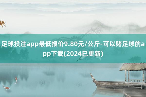 足球投注app最低报价9.80元/公斤-可以赌足球的app下载(2024已更新)