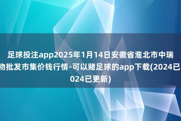 足球投注app2025年1月14日安徽省淮北市中瑞农产物批发市集价钱行情-可以赌足球的app下载(2024已更新)