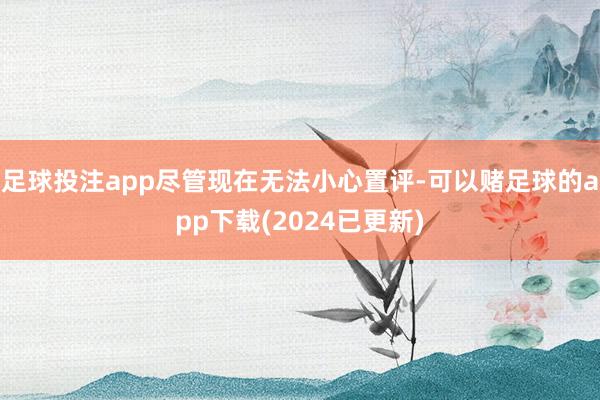 足球投注app尽管现在无法小心置评-可以赌足球的app下载(2024已更新)