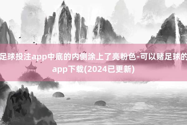 足球投注app中底的内侧涂上了亮粉色-可以赌足球的app下载(2024已更新)